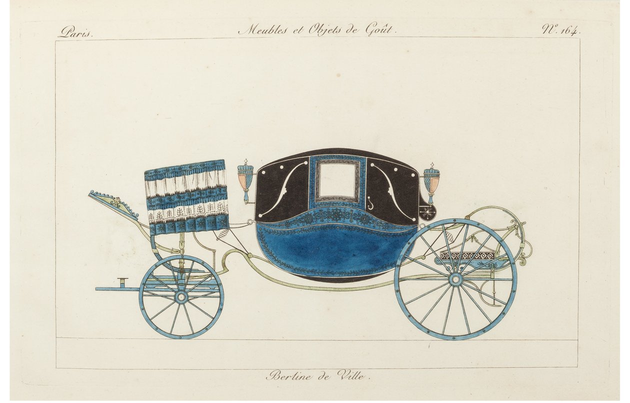 Sedan da cidade, de 1800. de Pierre de La Mesangere