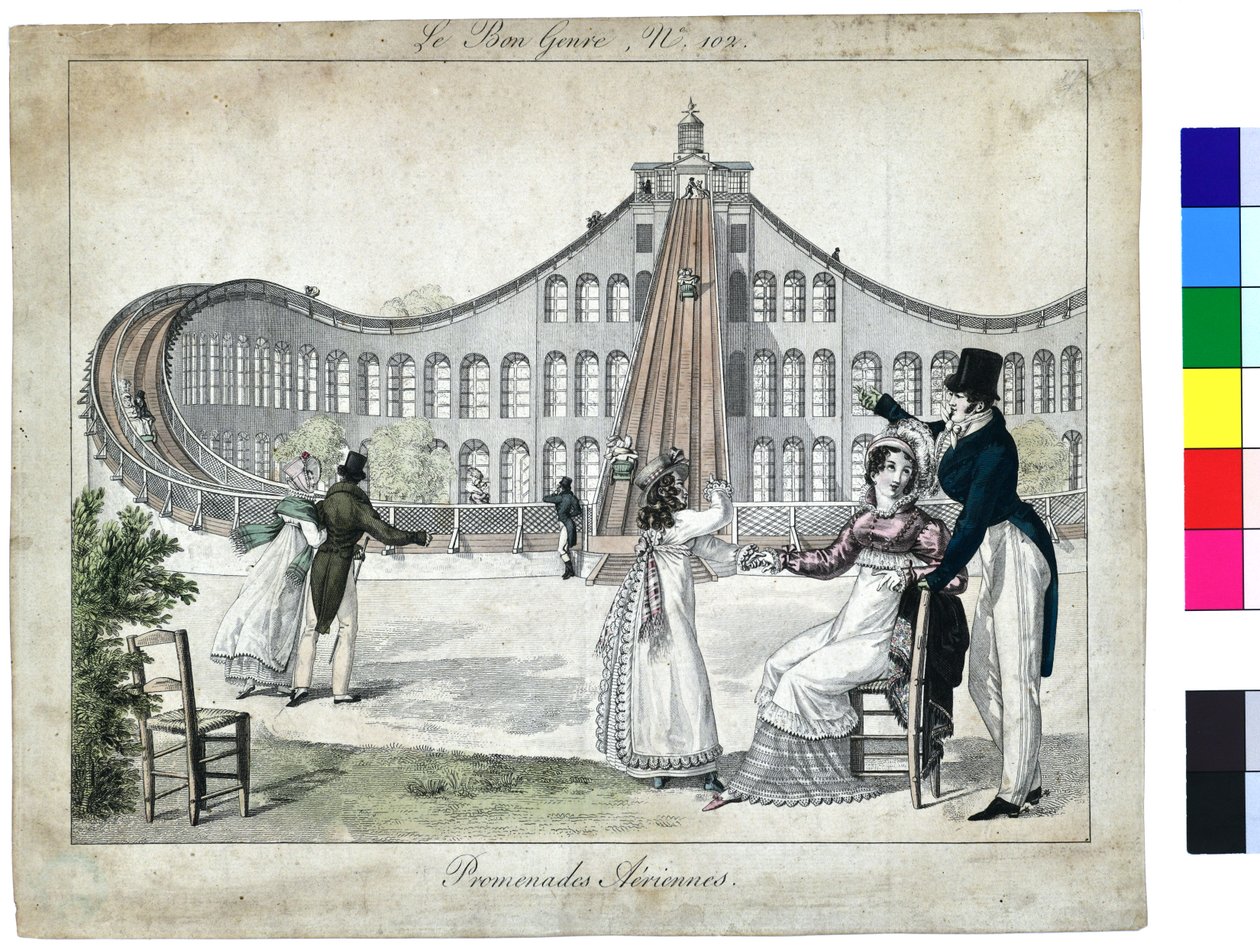 Passeios aéreos de Pierre de La Mesangere