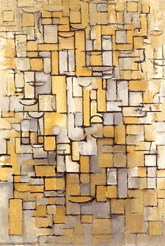 Composição XIV de Piet Mondrian