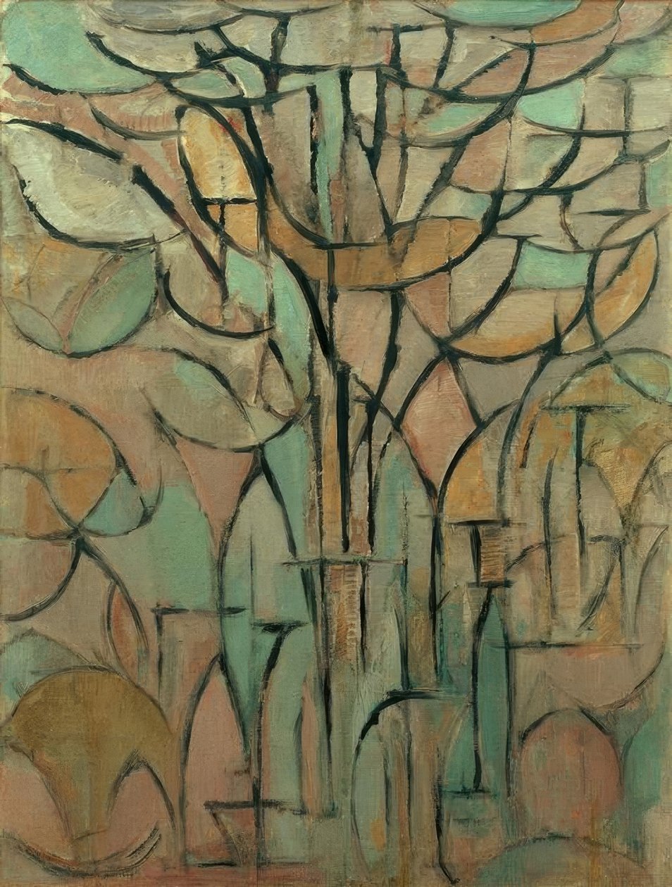 As árvores de Piet Mondrian