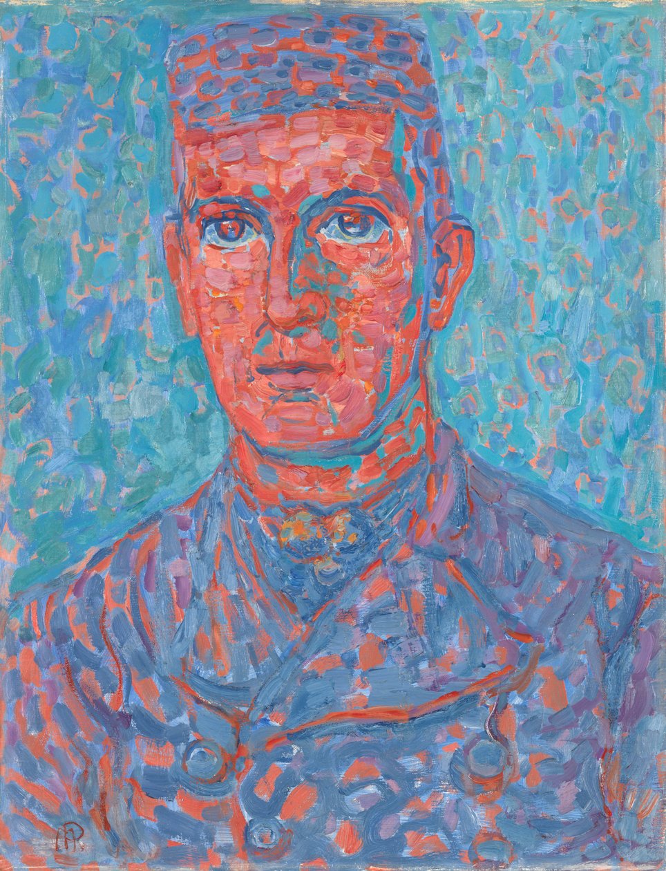 Zeeland Farmer, c.1908-início de 1910 de Piet Mondrian