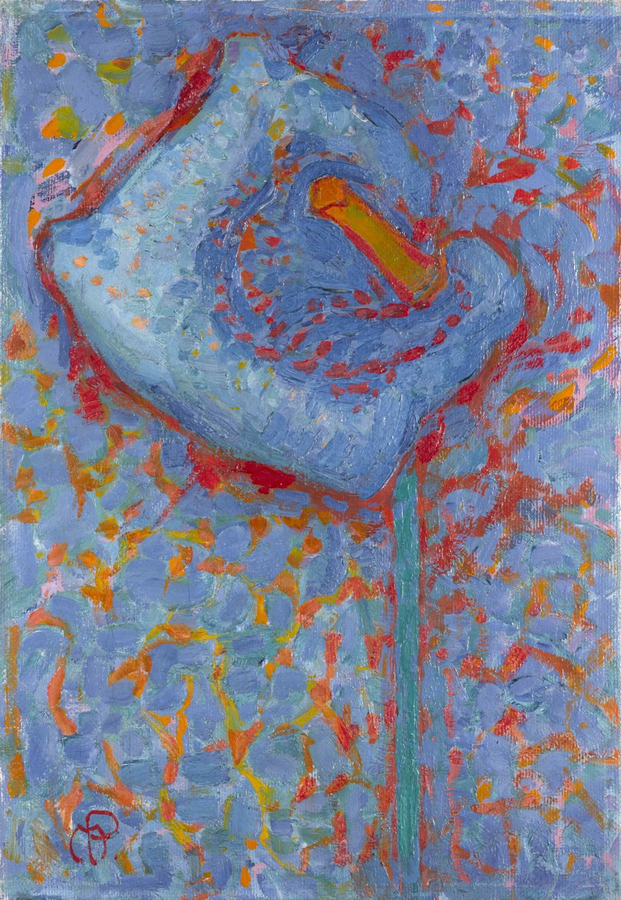 Arum Lily, 1908-1909. de Piet Mondrian