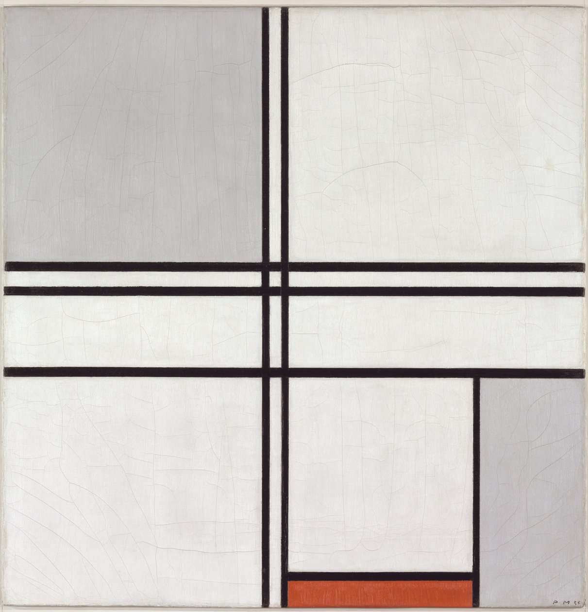 Composição de Piet Mondrian