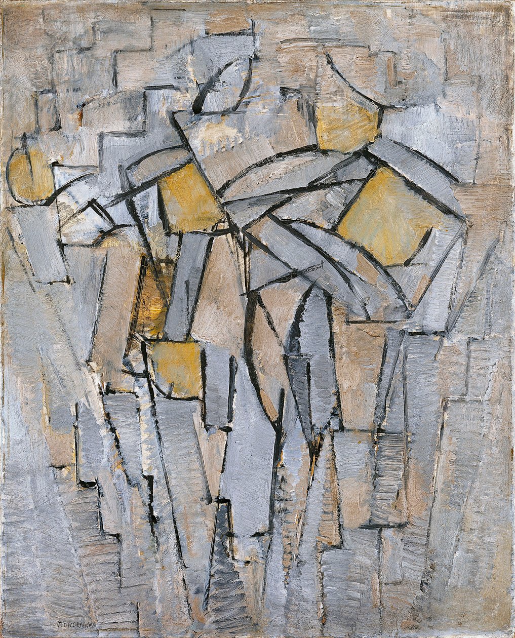 Composição No. XIII Composition 2, 1913 de Piet Mondrian