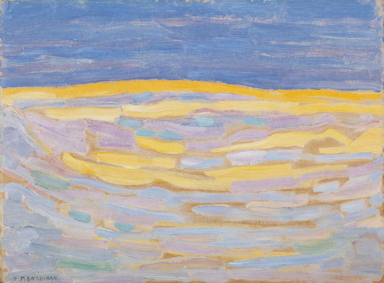 Duna I, 1909. de Piet Mondrian