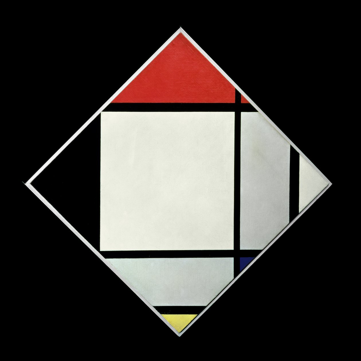 Pintura de losango II de Piet Mondrian