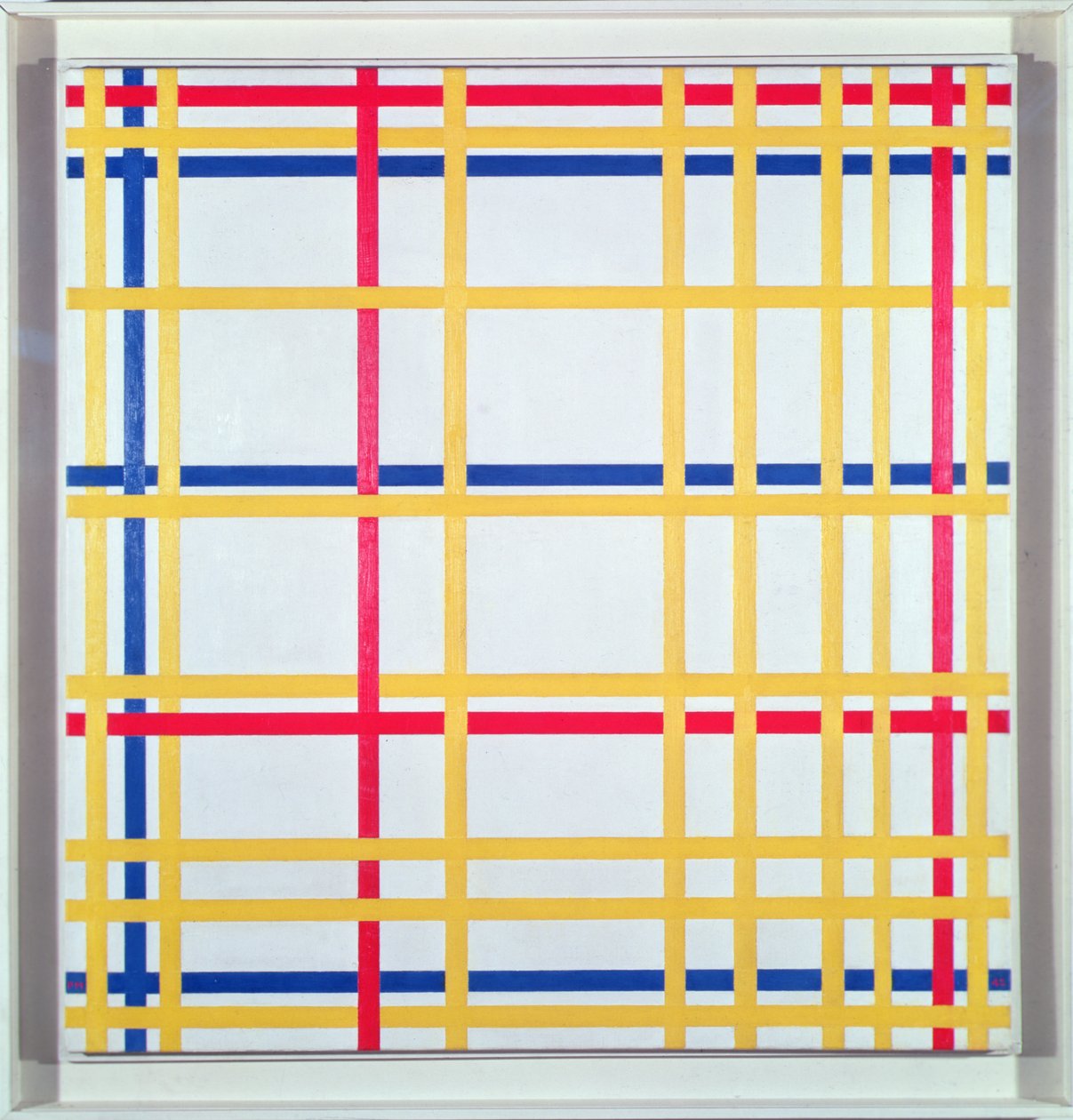 Cidade de Nova Iorque I de Piet Mondrian