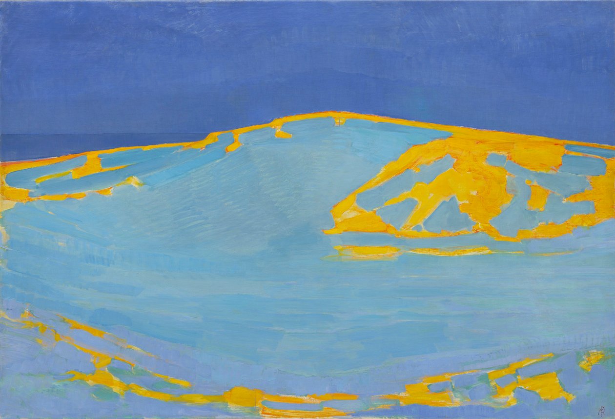 Seascape, 1909. de Piet Mondrian