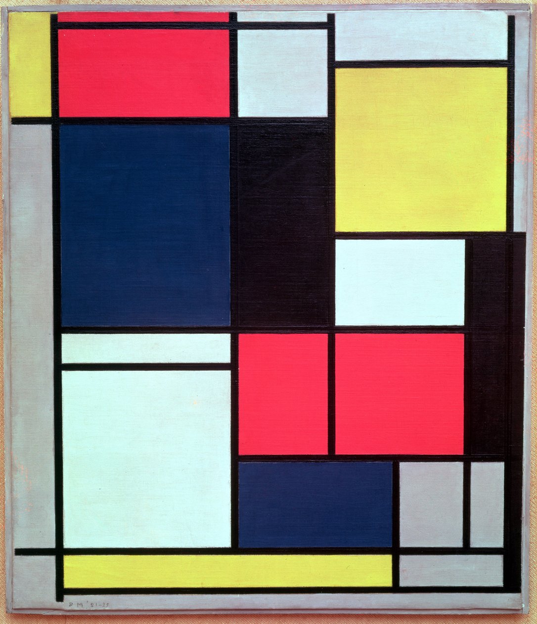 Quadro II de Piet Mondrian