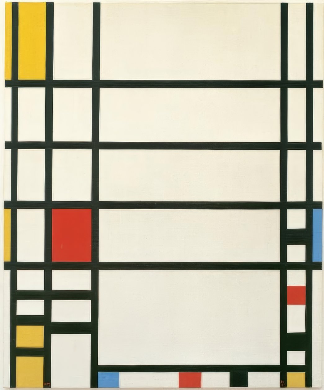 Trafalgar Square de Piet Mondrian