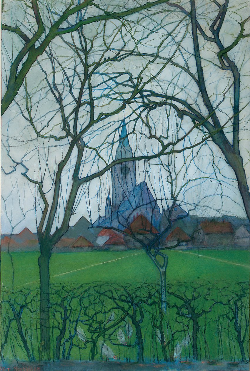 Igreja da Aldeia de Piet Mondrian