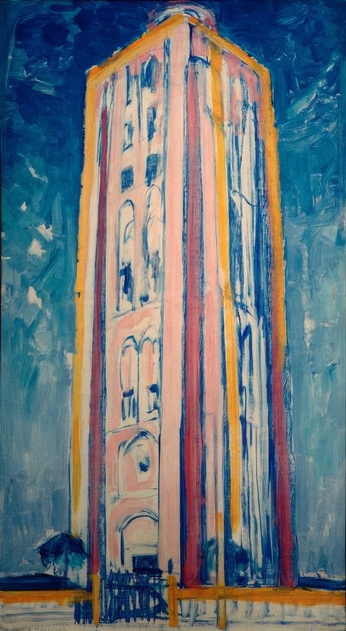Westkapelle (Países Baixos), de Piet Mondrian