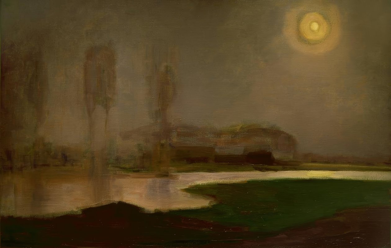 Noite de verão de Piet Mondrian