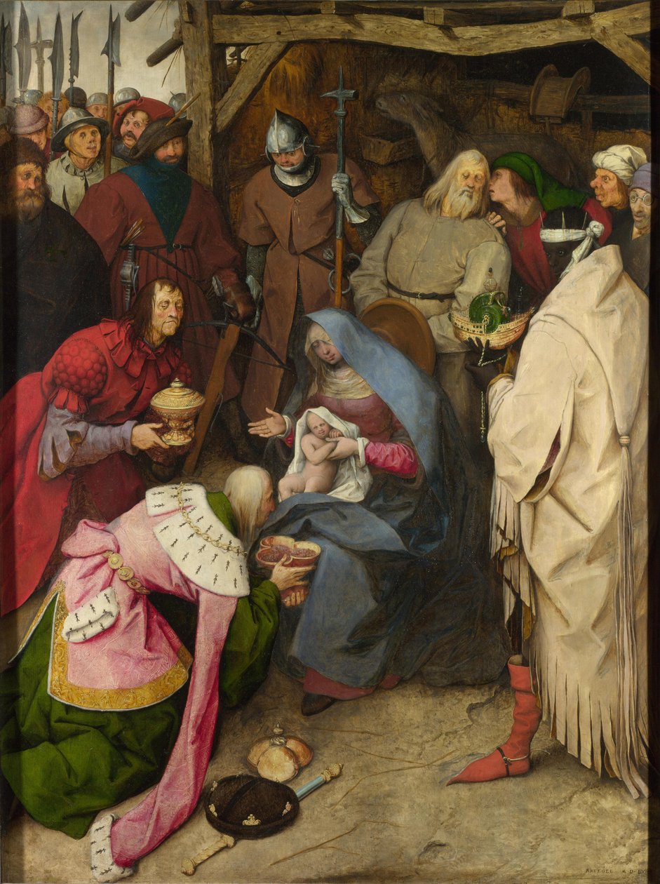 Adoração dos Magos de Pieter Bruegel the Elder