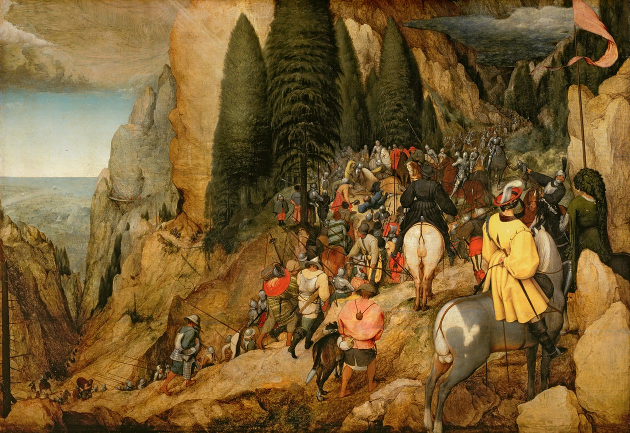 Conversão de São Paulo, 1567 de Pieter Bruegel the Elder