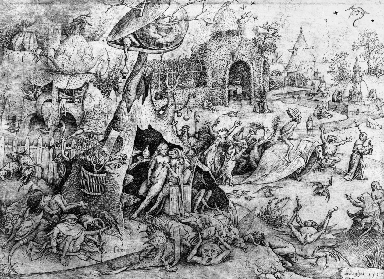 Luxo, 1557 de Pieter Bruegel the Elder
