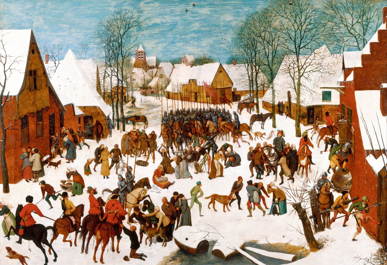Massacre dos Inocentes de Pieter Bruegel the Elder