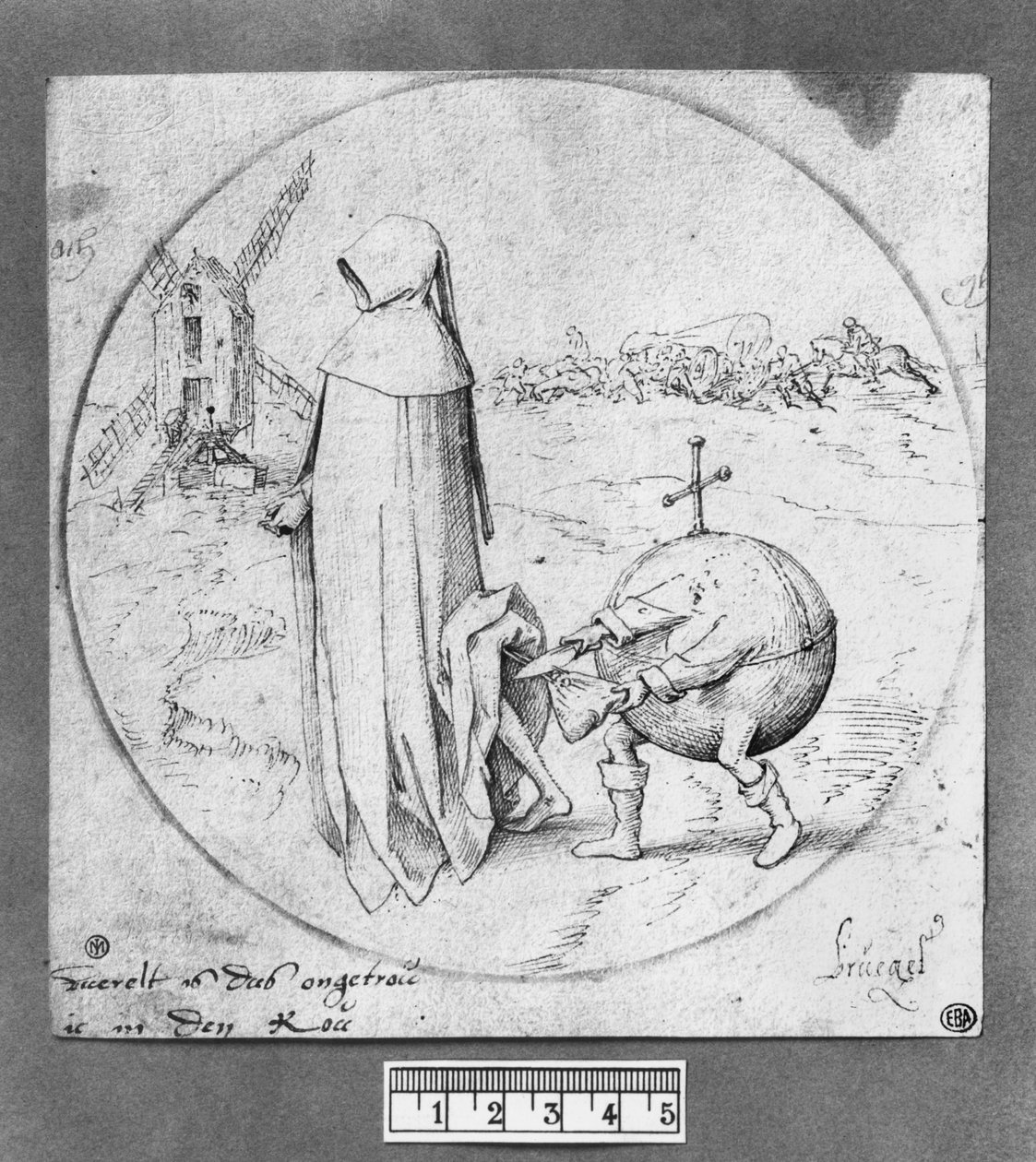 Misanthrope (ver também 112981) de Pieter Bruegel the Elder