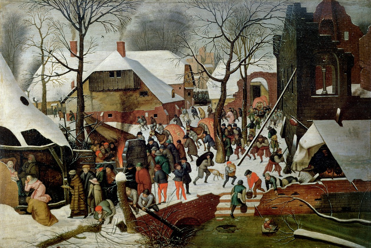 A Adoração dos Magos de Pieter Bruegel the Elder