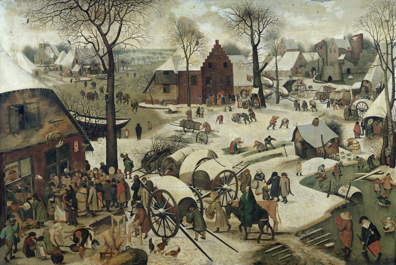 O censo em Belém de Pieter Bruegel the Elder