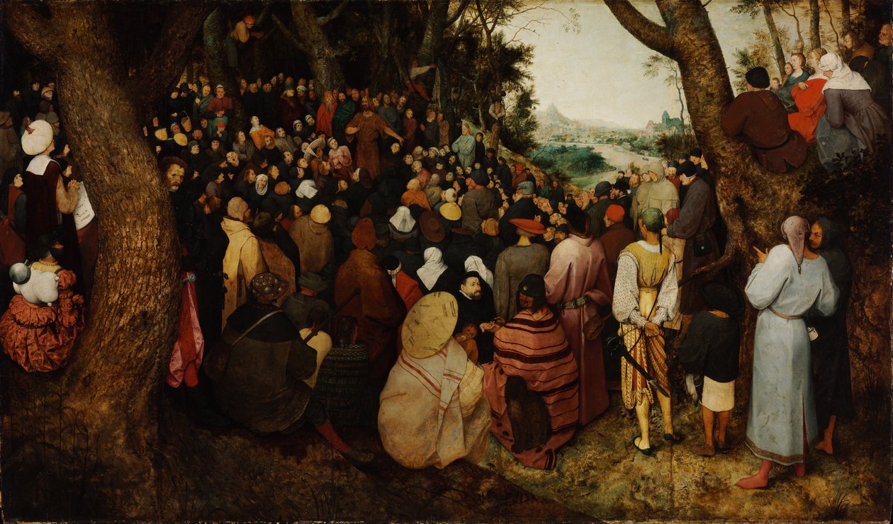 O Sermão de São João Batista de Pieter Bruegel the Elder