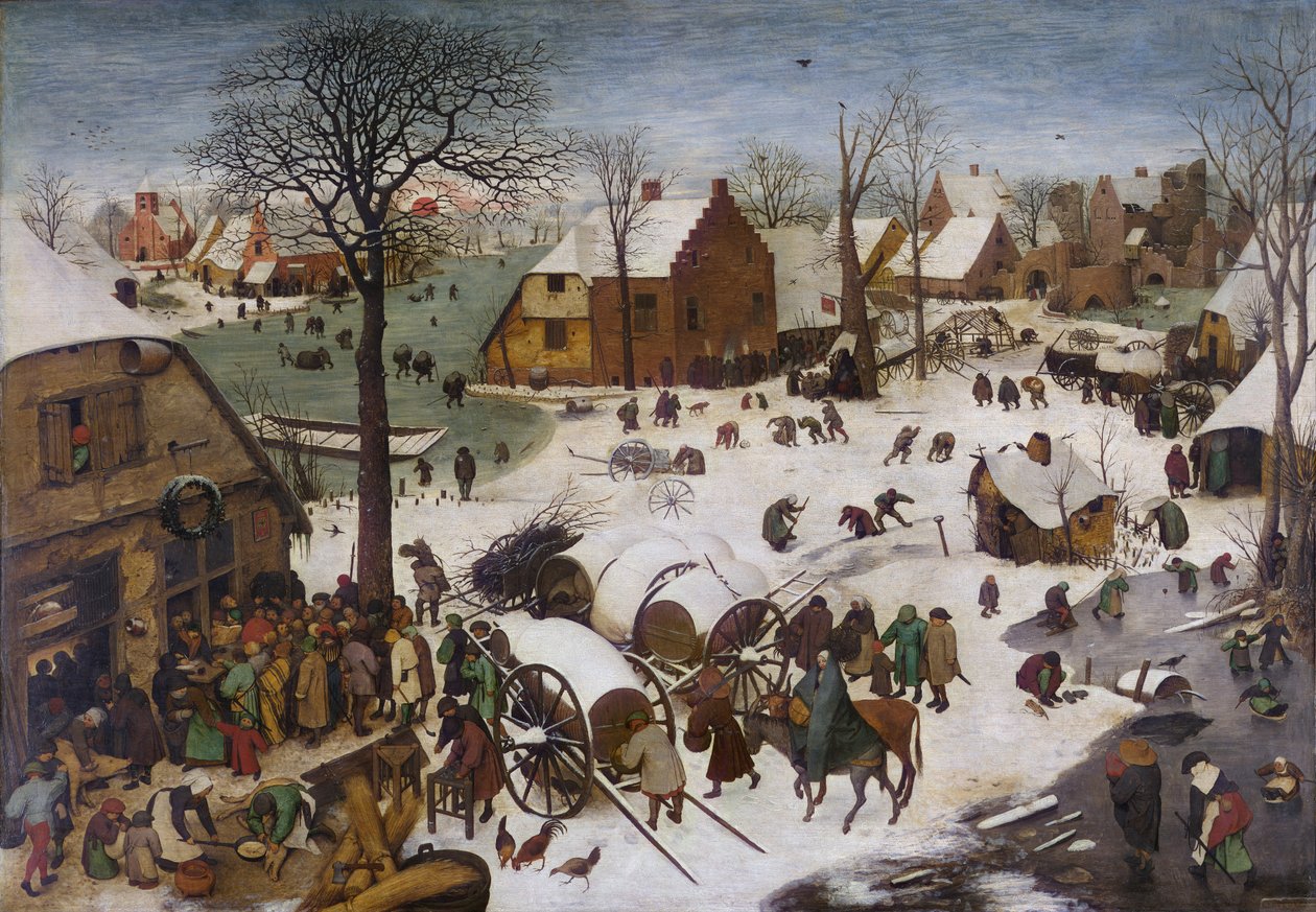 O censo para Belém de Pieter Bruegel the Elder