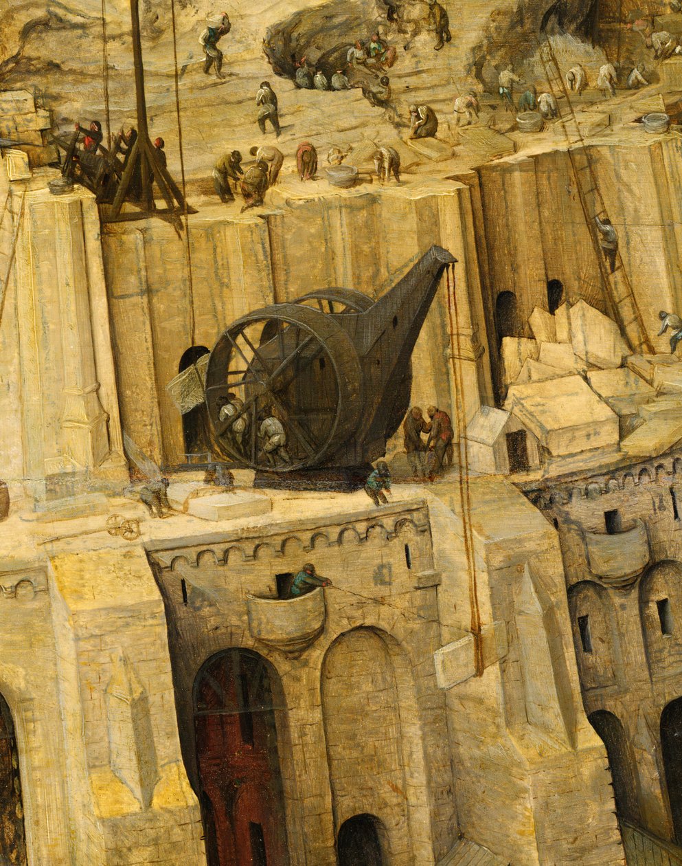Um guindaste de pedais de Pieter Bruegel the Elder