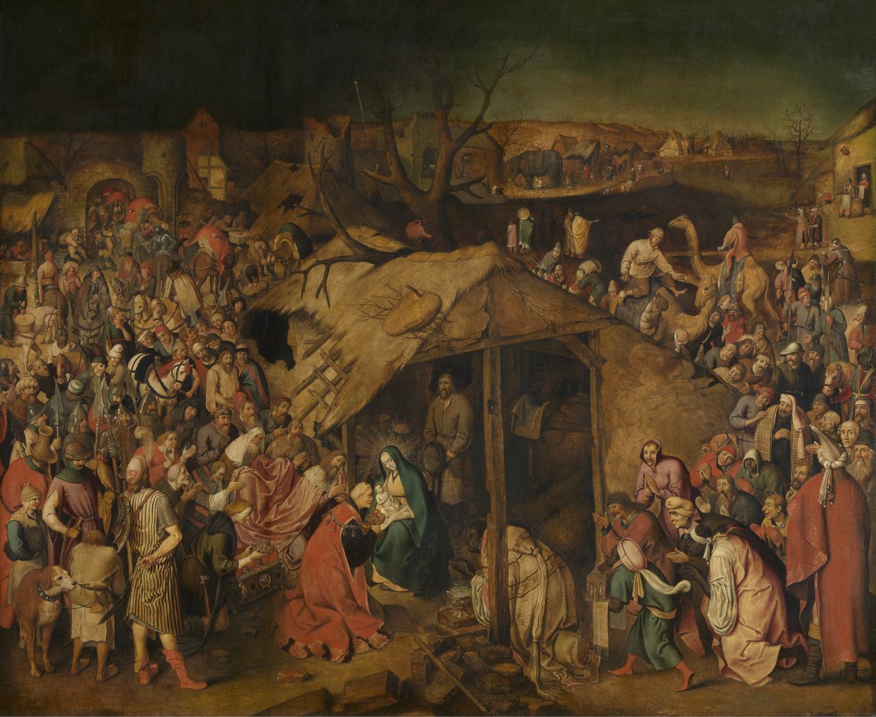 Adoração dos reis de Pieter Brueghel the Younger