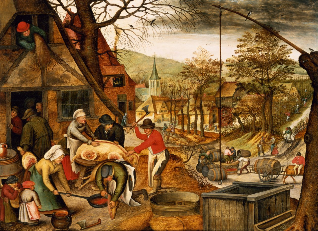 Alegoria do Outono de Pieter Brueghel the Younger