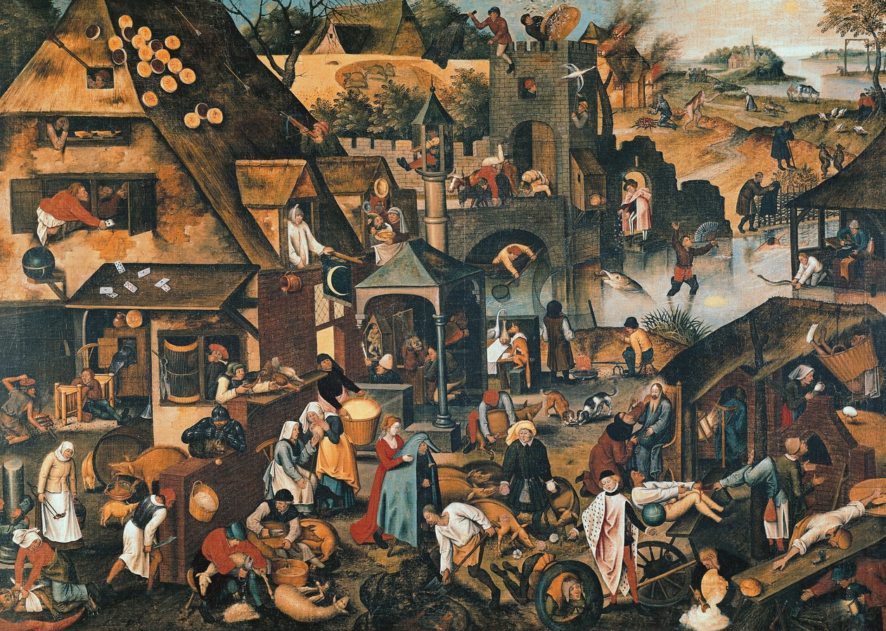 Provérbios Flamengos de Pieter Brueghel the Younger