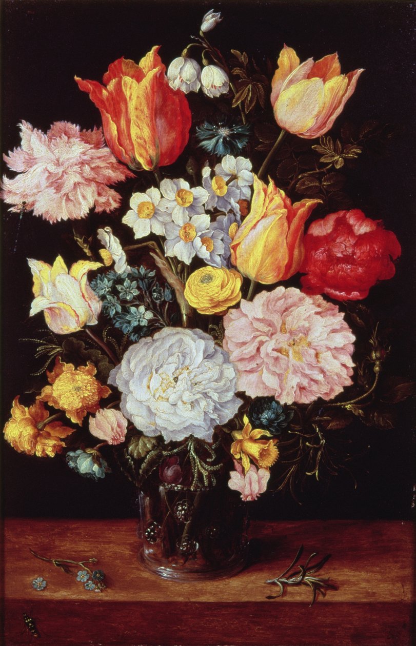Pedaço de flor de Pieter Brueghel the Younger
