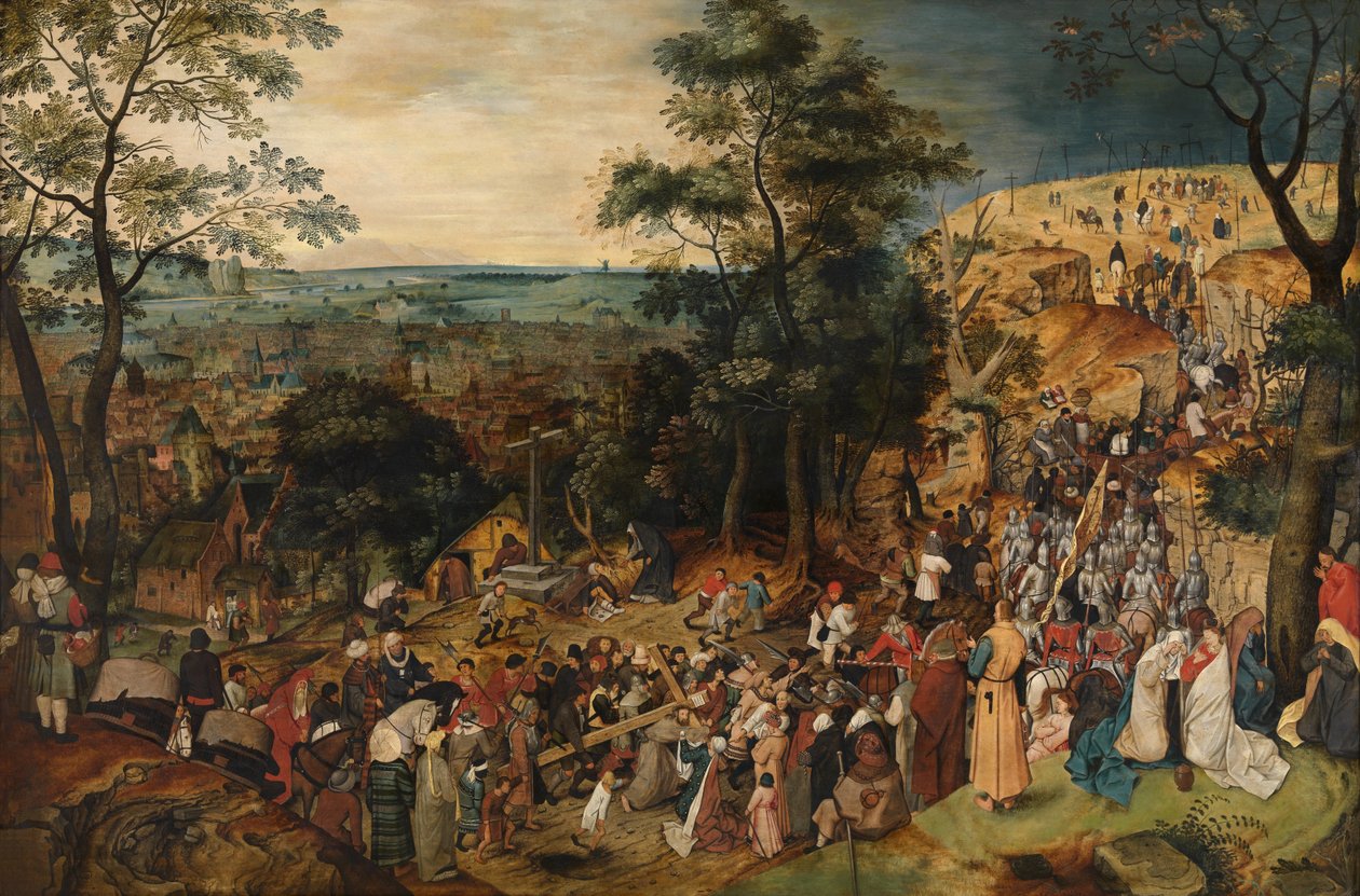 calvário de Pieter Brueghel the Younger
