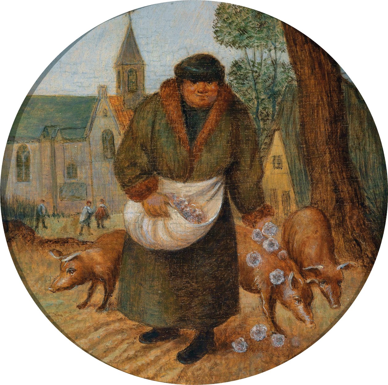 Pérolas para o javali de Pieter Brueghel the Younger