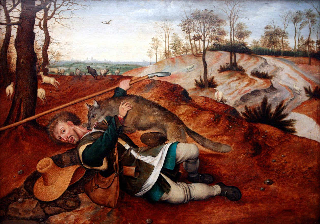 O bom Pastor de Pieter Brueghel the Younger