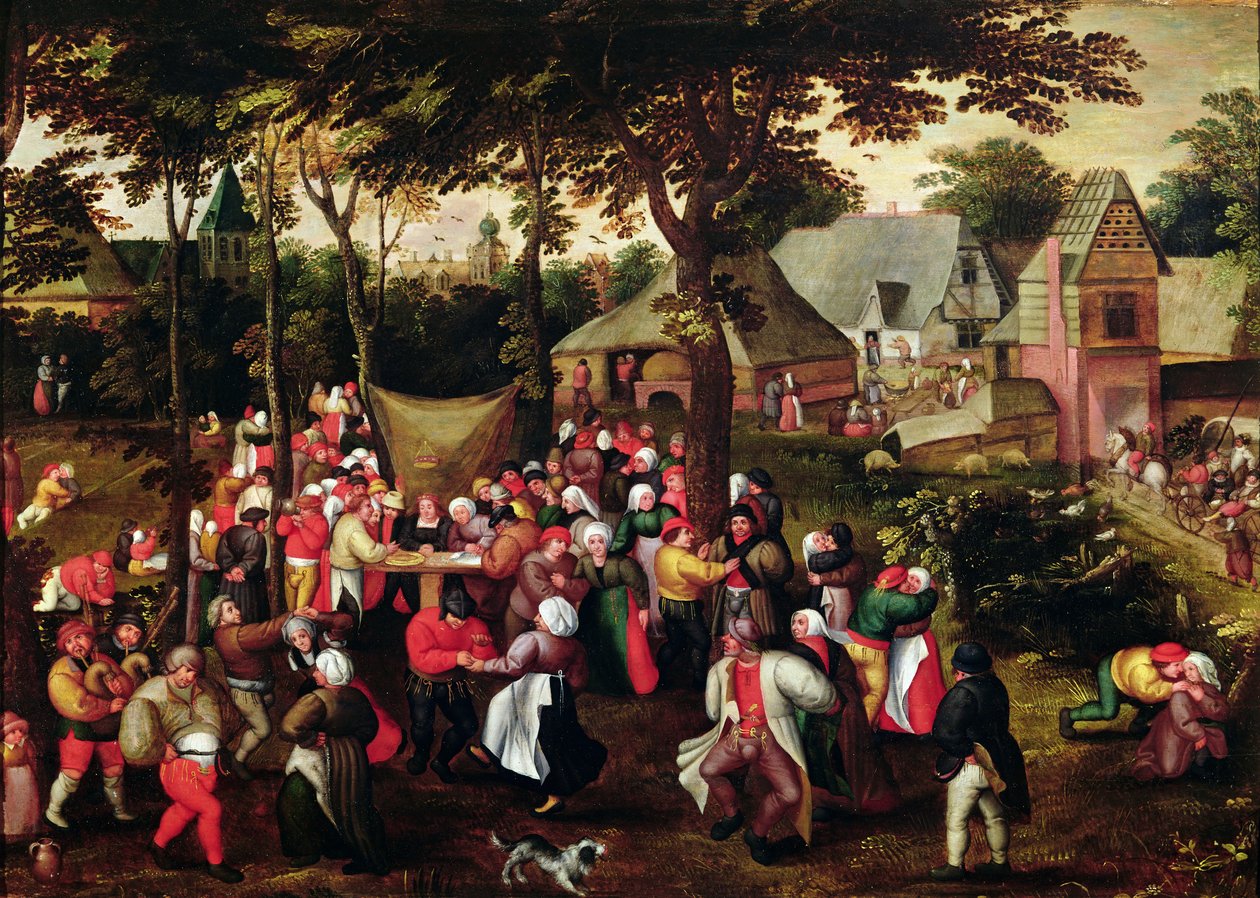 Banquete de casamento de Pieter Brueghel the Younger