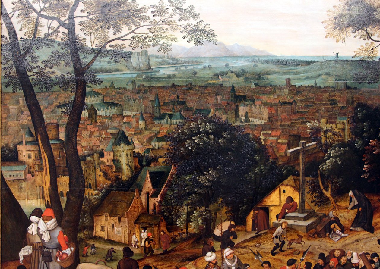 crucificação de Pieter Brueghel the Younger
