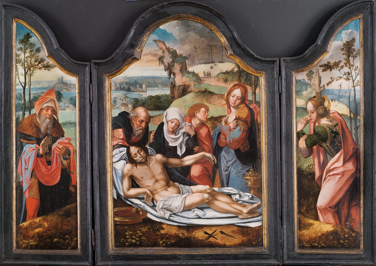 Lamentação sobre o Cristo morto de Pieter Coecke van Aelst