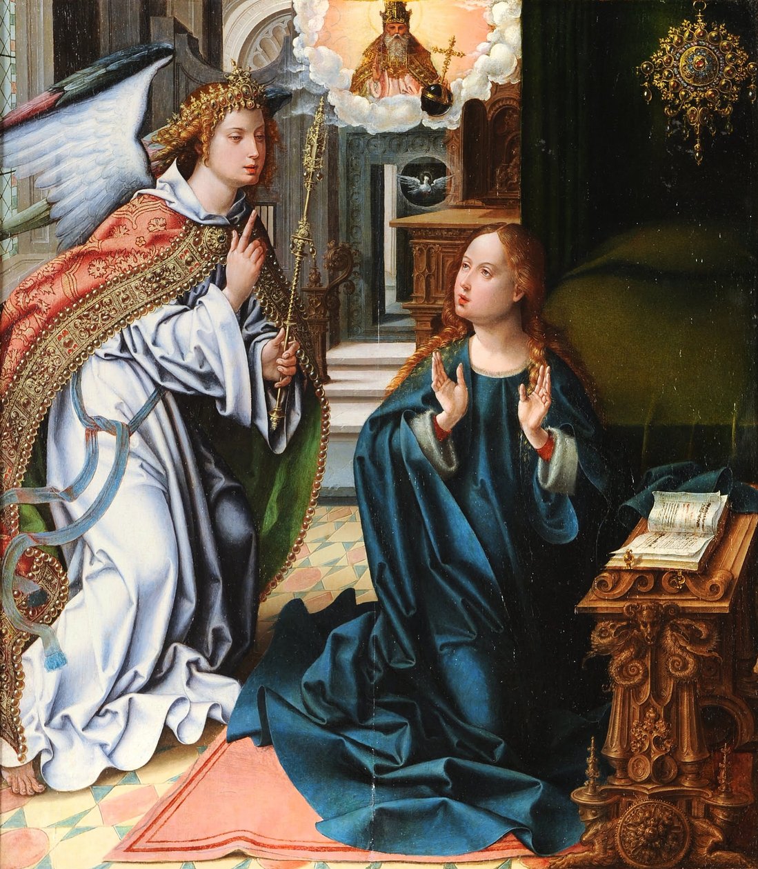 o Annuntiation de Pieter Coecke van Aelst