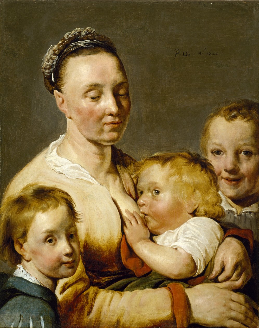 Caridade, 1622 de Pieter Fransz de Grebber