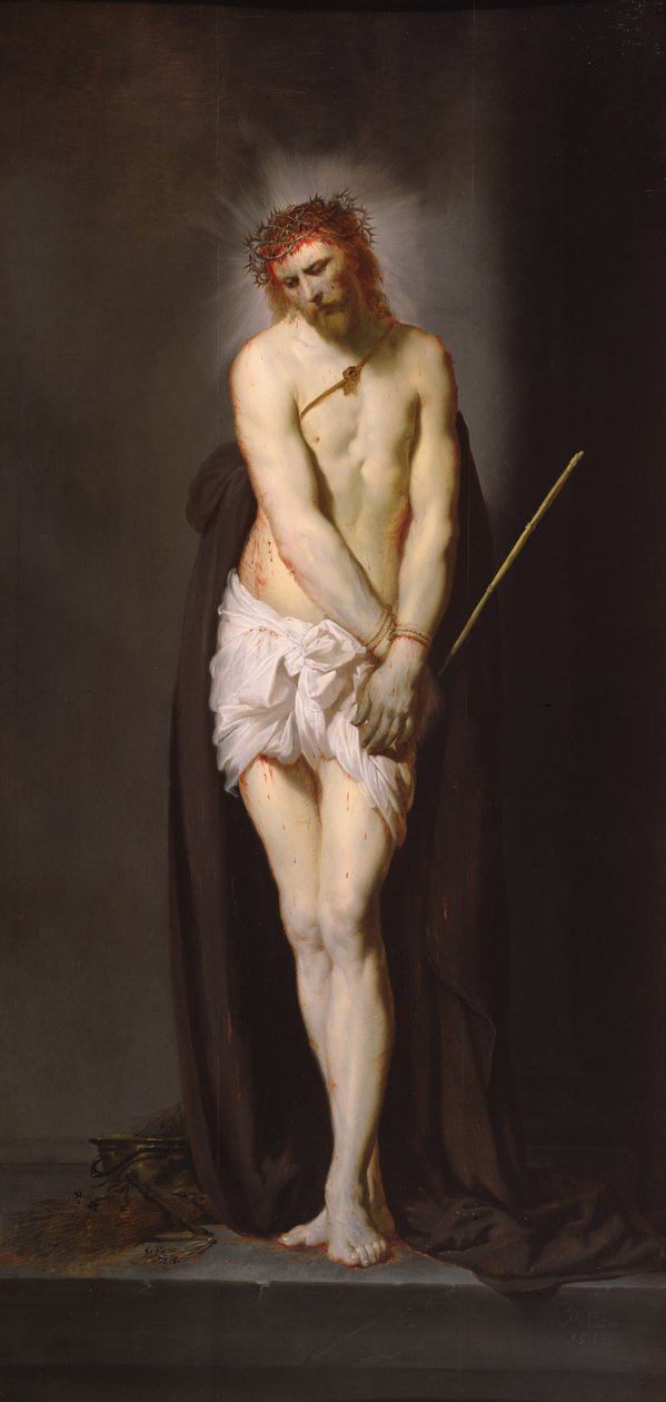 Cristo na Coluna, 1632 (painel) de Pieter Fransz de Grebber