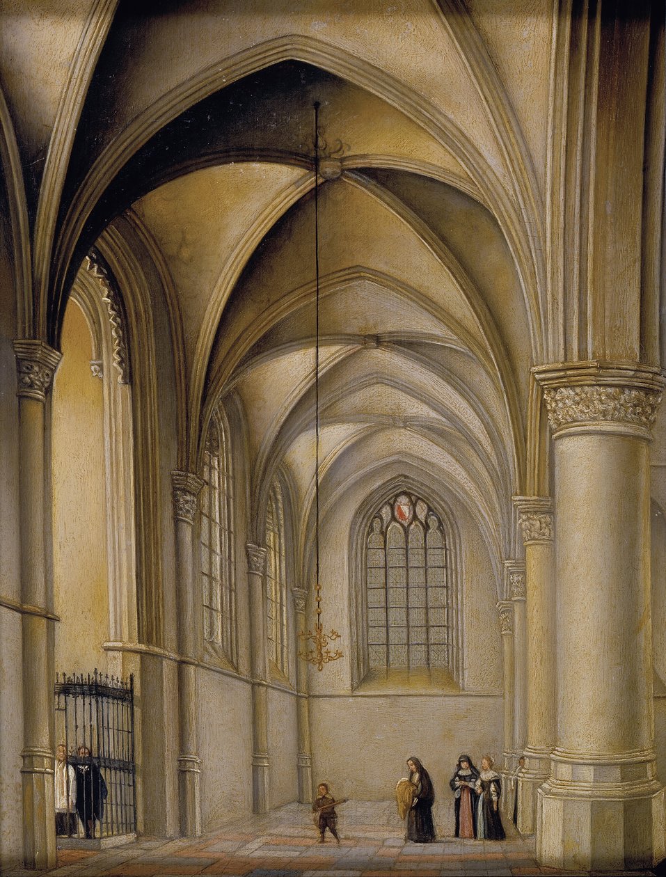 Interior da igreja de Pieter Janszoon Saenredam