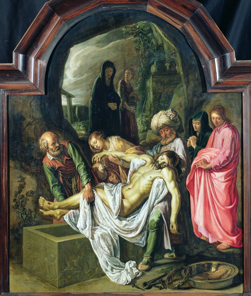 O sepultamento de Cristo de Pieter Lastman