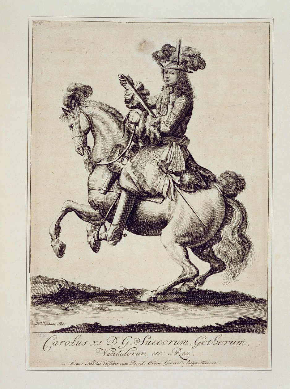 Charles XI (1655-97) de Pieter Stevens or Stephani