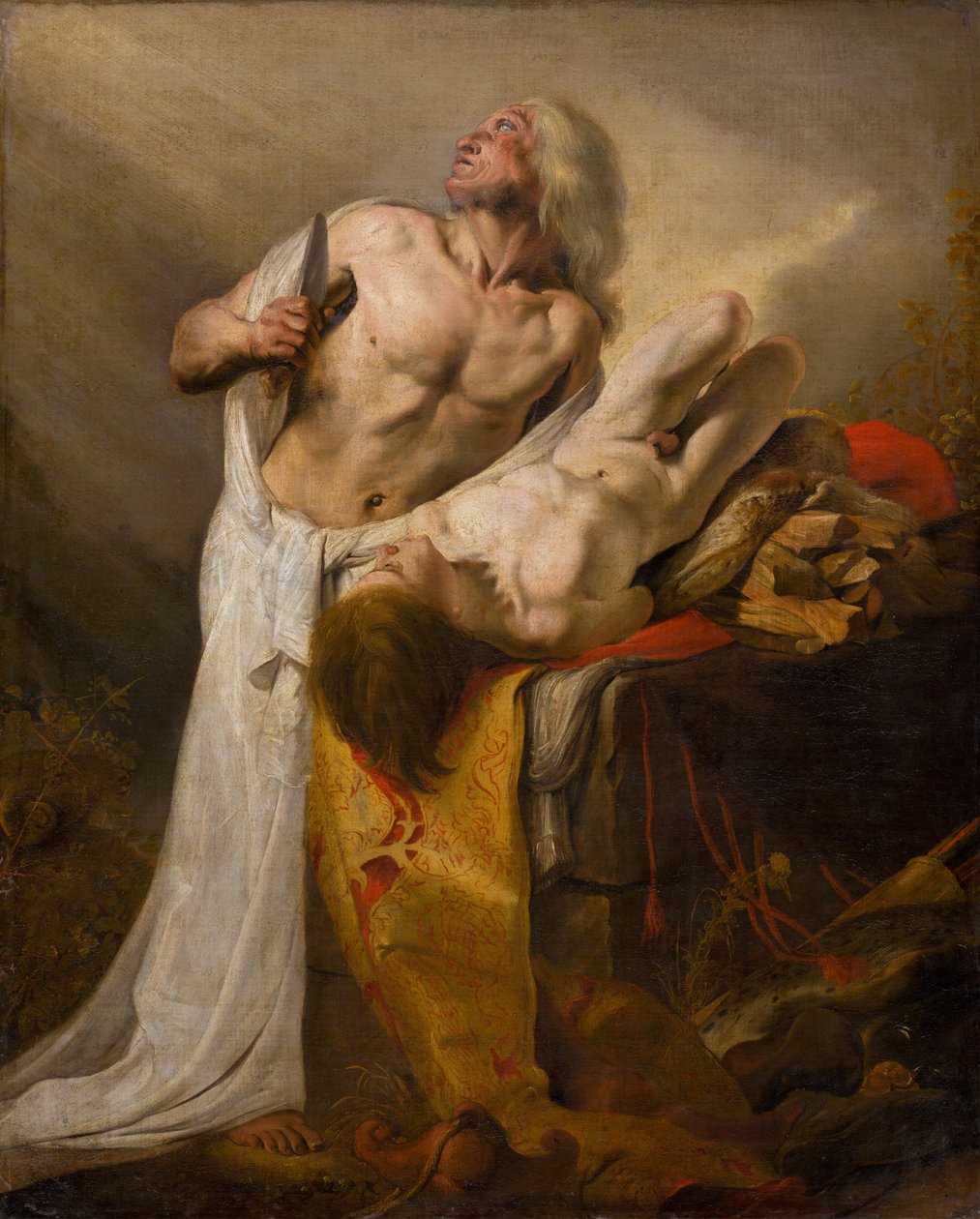 O sacrifício de Isaac de Pieter Fransz de Grebber