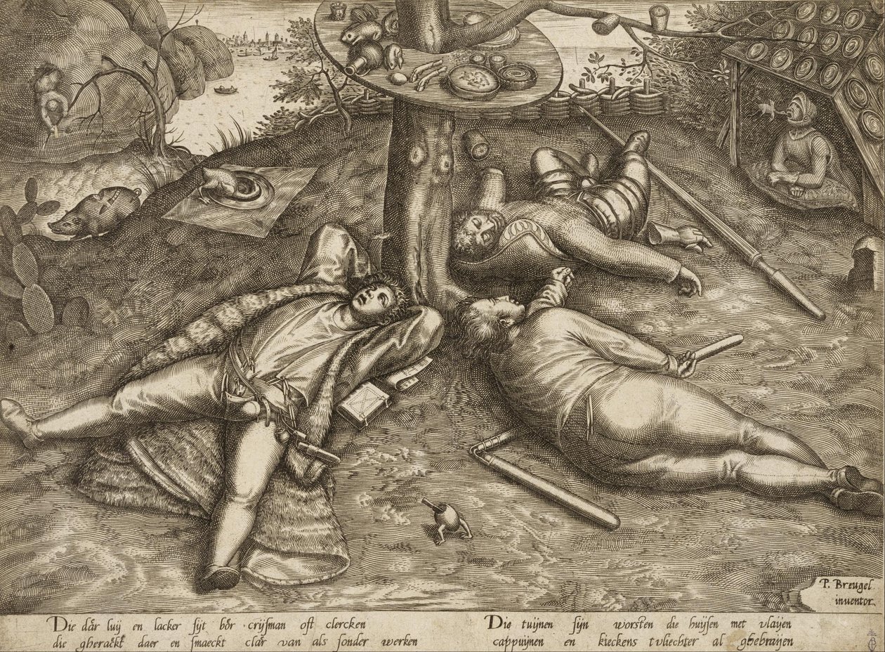 A terra da abundância de Pieter der van Heyden