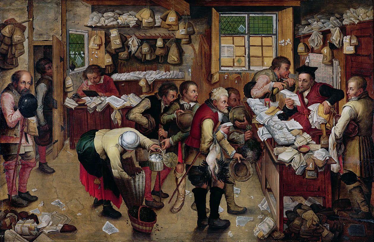 Dia de aluguel de Pieter Brueghel the Younger