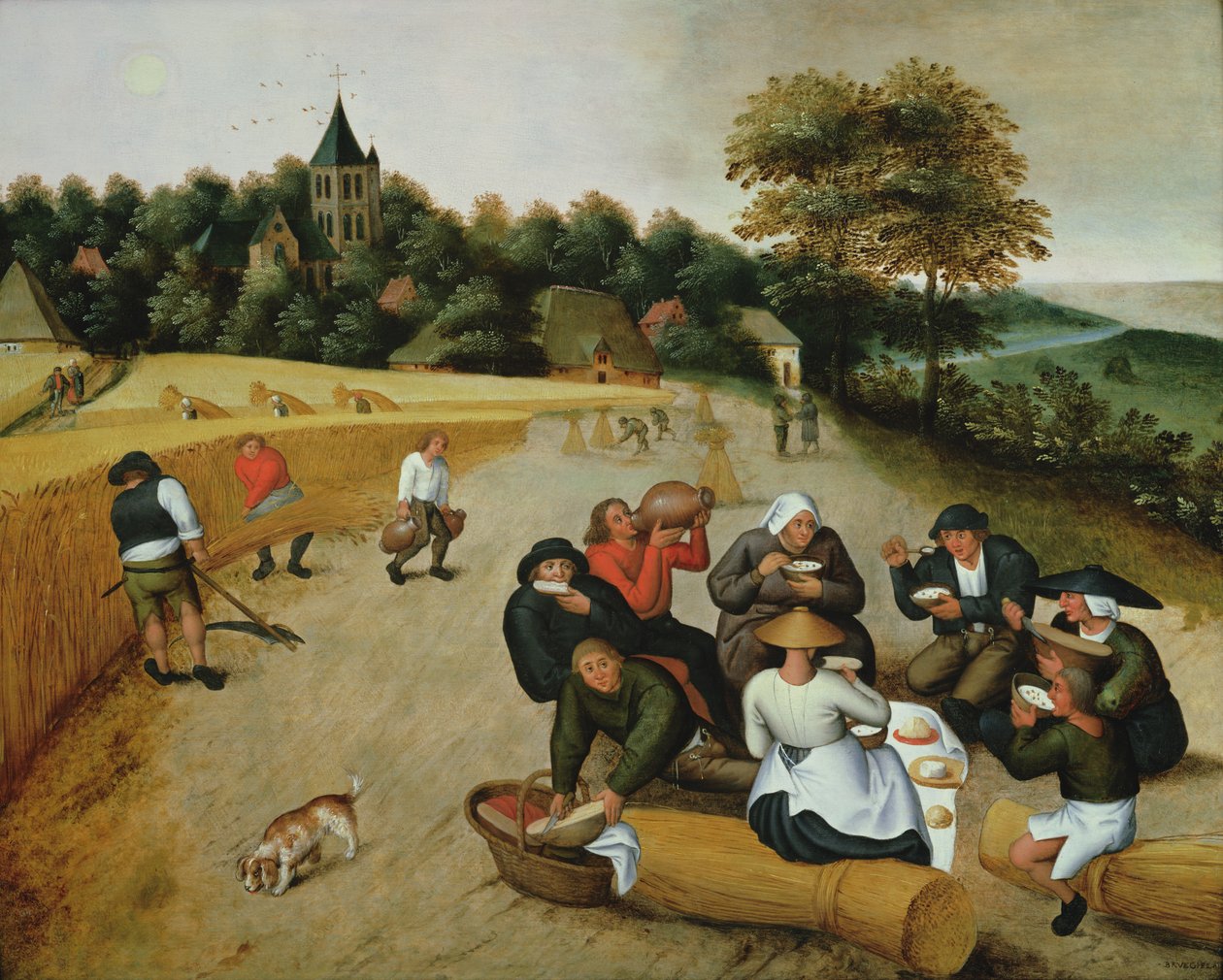 verão de Pieter Brueghel the Younger