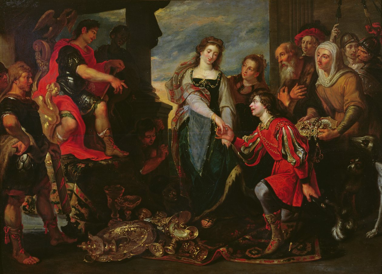 A Continência de Cipião (237-183 aC) de Pieter van Mol