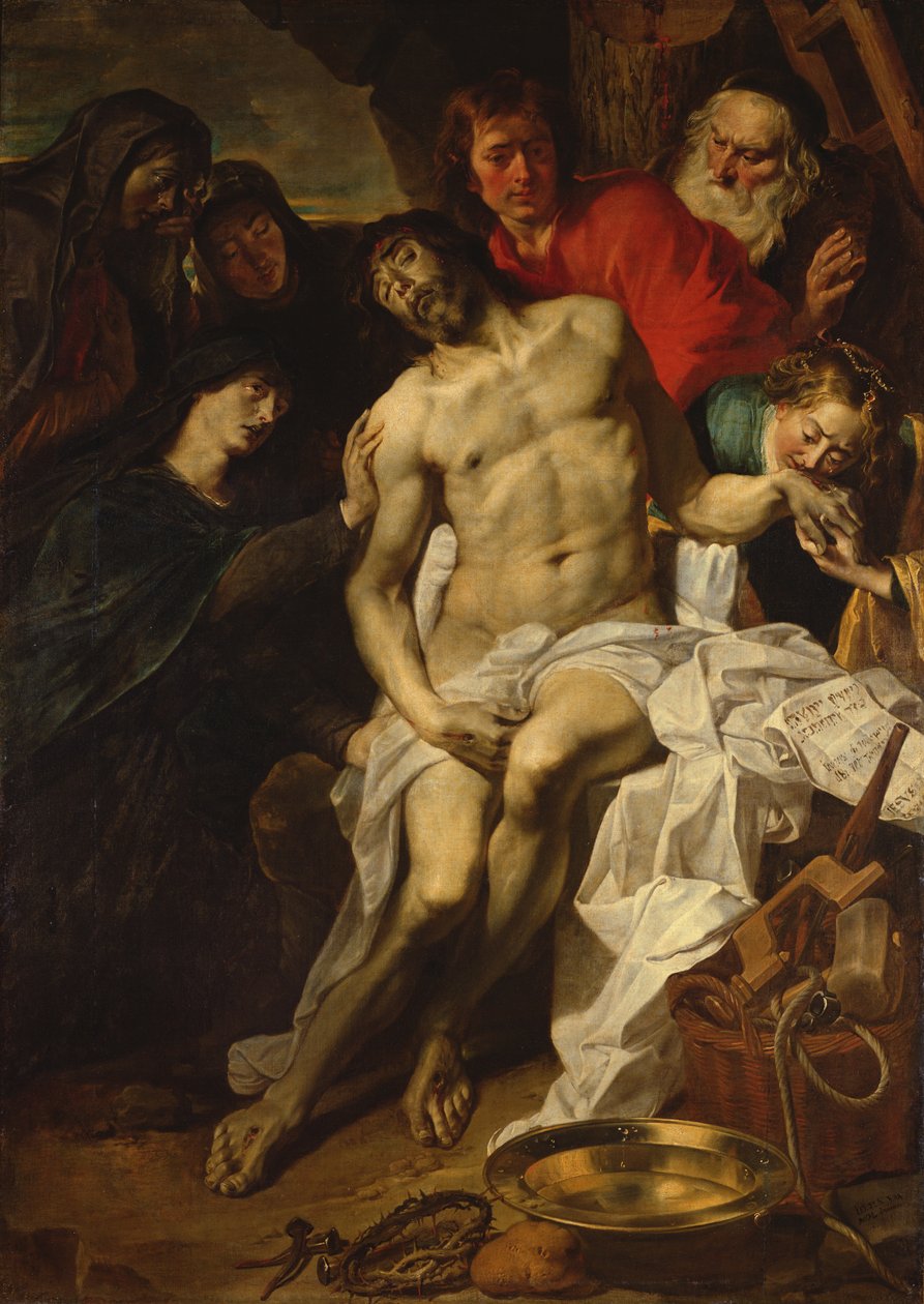 A deposição, depois de 1631 de Pieter van Mol
