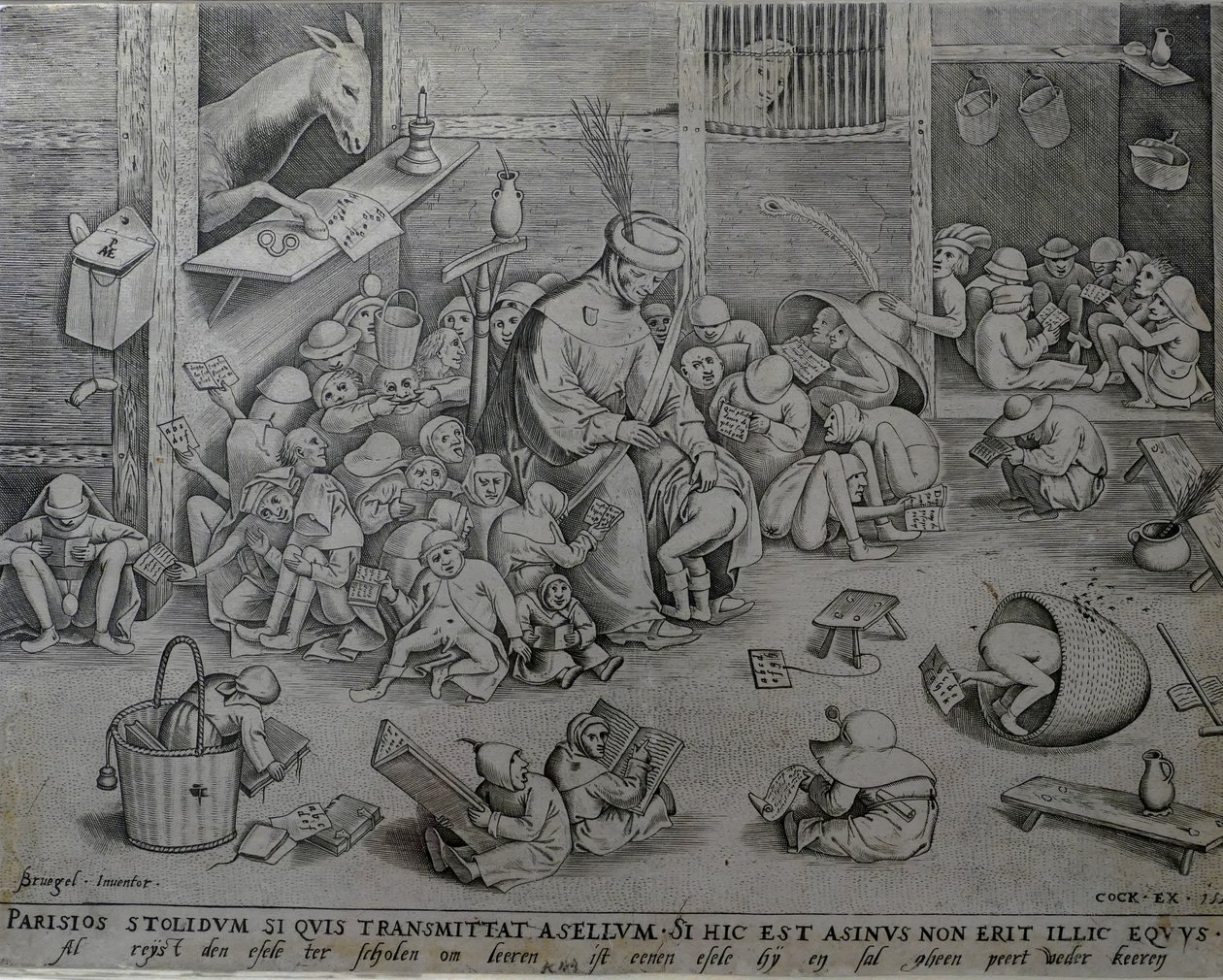 Uma aula de Pieter van der Heyden